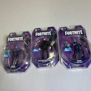 Fortnite Action Figures 3 Bash Brutus Shadow Solo Mode 28 Points‎ Articulation